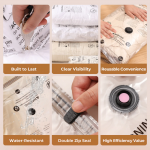 Flextail 真空收納袋 （不含氣泵）(4件裝) (大碼)